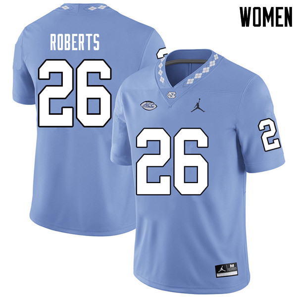 Jordan Brand Women #26 Kayne Roberts North Carolina Tar Heels College Football Jerseys Sale-Carolina